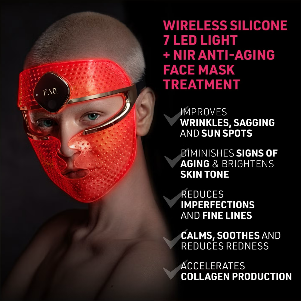 FOREO FAQ 202 Red Light Therapy Anti-Ageing LED Face Mask