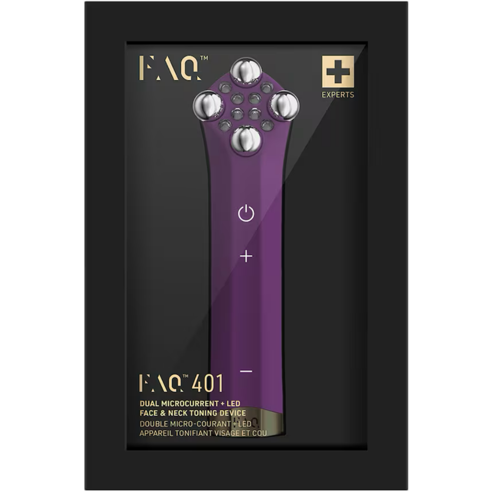 FOREO FAQ 401 Dual Microcurrent & LED Facial Toning Device