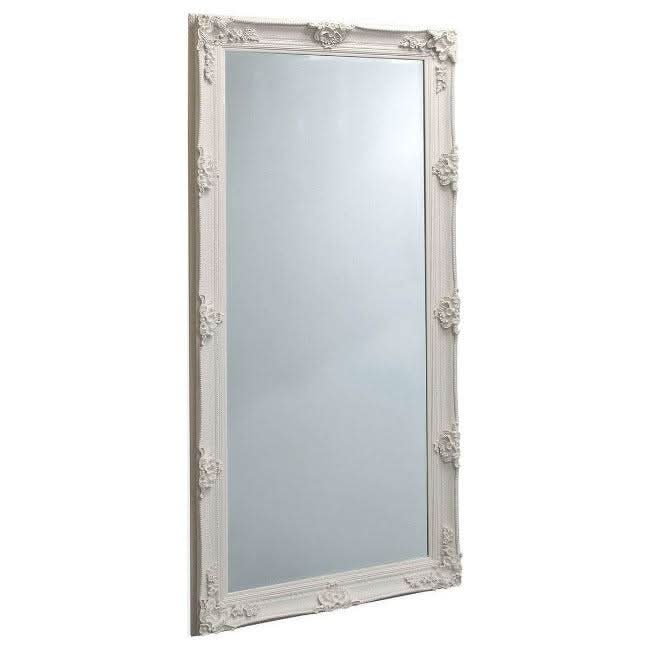 Victoria Cream XL Leaner Mirror 165cm X 80cm