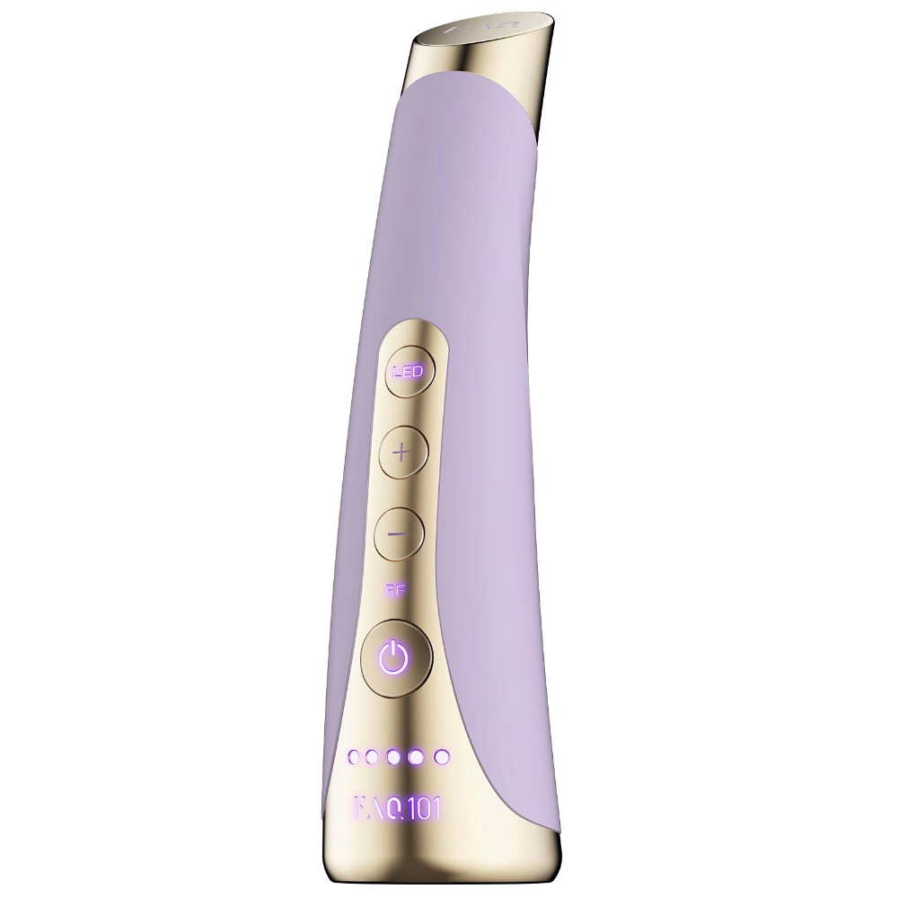 FOREO FAQ 101 Radio Frequency & Red Light Facial Rejuvenation Wand Amethyst