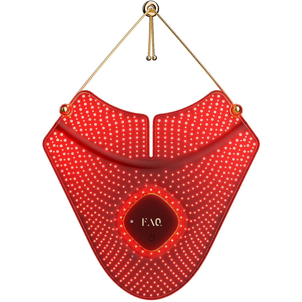 FOREO FAQ 211 Red Light Therapy Neck & Decollete Mask