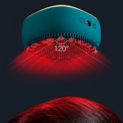 FOREO FAQ 301 Red Light Therapy LED Hair Strengthening Scalp Massager Device For Hair Loss