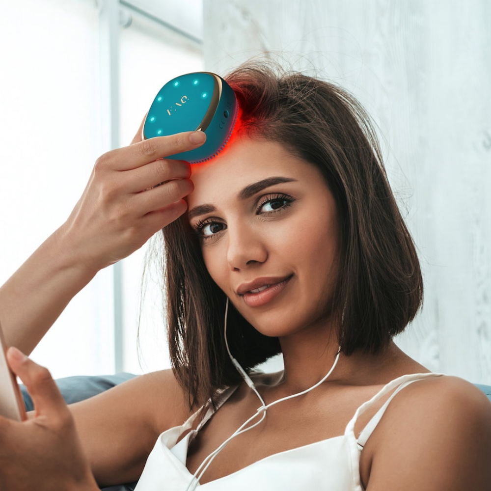 FOREO FAQ 301 Red Light Therapy LED Hair Strengthening Scalp Massager Device For Hair Loss
