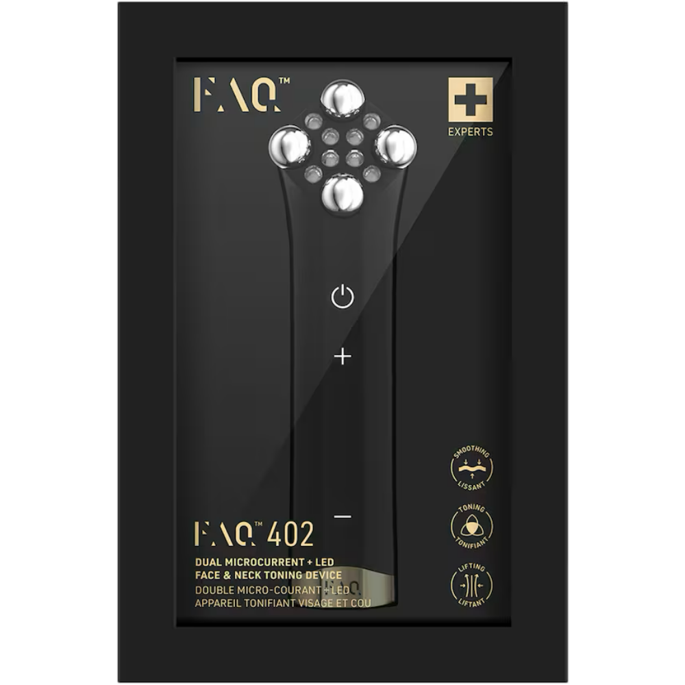 FOREO FAQ 402 Advanced Dual Microcurrent & LED Facial Toning Device