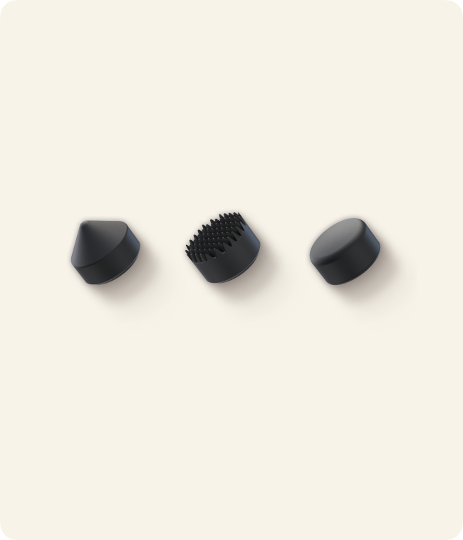 TheraFace PRO Percussive Attachment 3-Pack