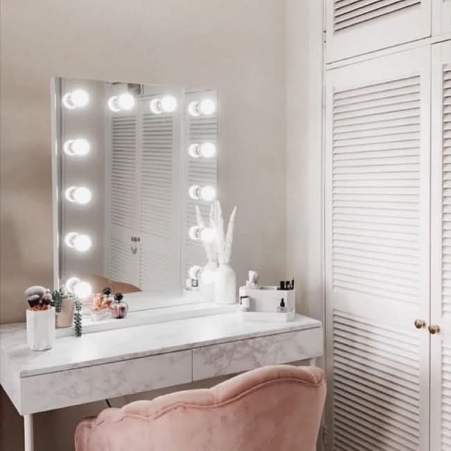 Pre Order End of July Alicia Hollywood Mirror 60cmx80cm