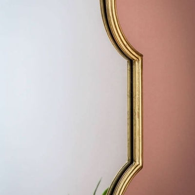 Cassie Gold Wall Mirror