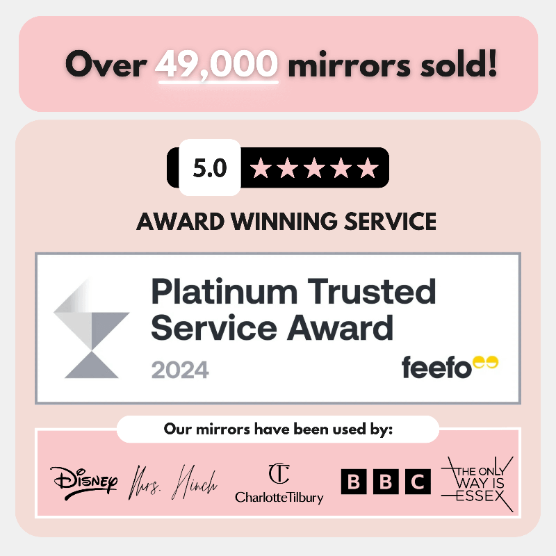 Lana Wavy Full Length Mirror 160 x 50cm