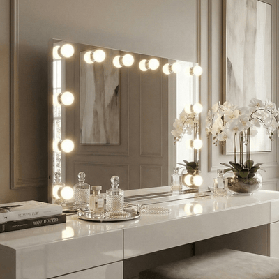 Scarlett Large Hollywood Mirror 100x70cm
